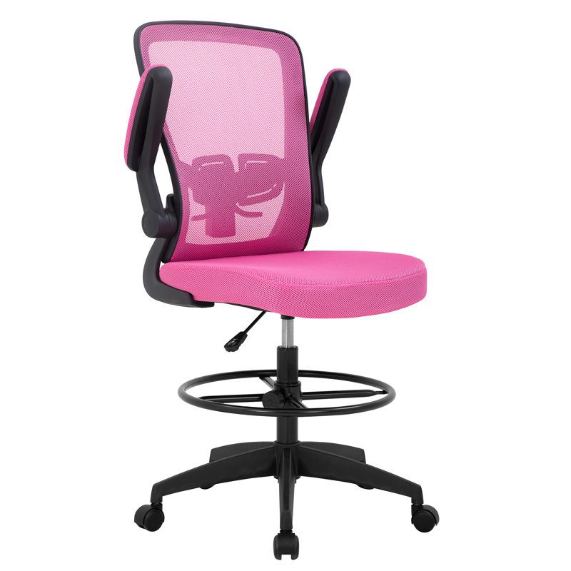 Chaise de dessinateur Mesh, Rose