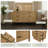 Dawes 64" Dresser In Enhanced Natural Oak