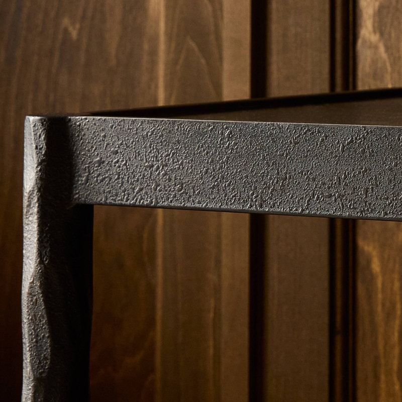Jade Console Table-Hammered Bronze