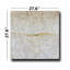 Abstrait géométrique moderne bleu sarcelle et or - 27,6 po x 27,6 po