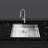 KBFmore Bowl Stainless Steel Kitchen Sink with Accessories-98228056-98228051