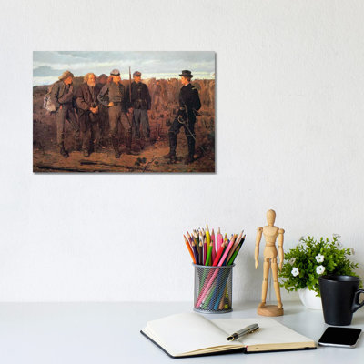 Prisoners from the Front, 1866 by Winslow Homer - 1 Piece Wrapped Canvas Wall Art