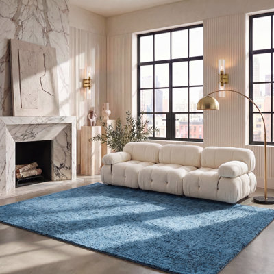 Diara Hand Tufted Wool Solid Color Rug
