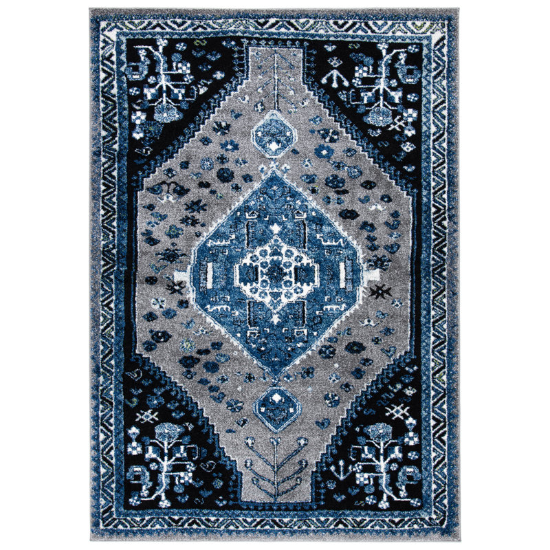 Vintage Hamadan Performance Oriental Rug, Rectangle 5'3" x 7'6"