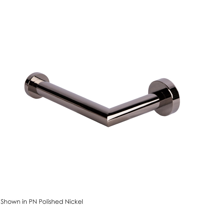 Ronda Wall Mount Toilet Paper Holder, Polished Nickel