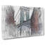 George Washington Bridge in Abstract - Wrapped Canvas-55317360