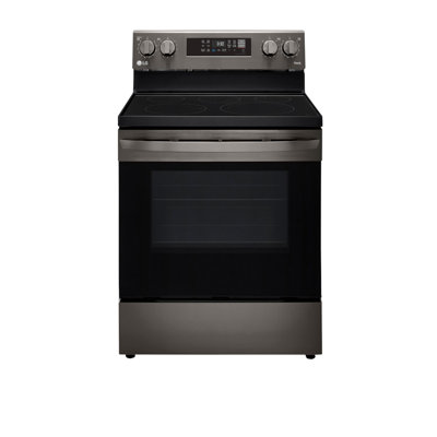 LG 6.3 cu ft. Smart Wi-Fi Enabled Fan Convection Electric Range with Air Fry & EasyClean®