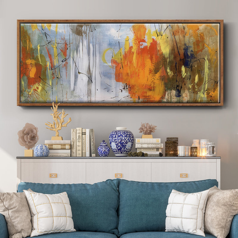 Sundowners - Framed Canvas, 24" H x 60" W