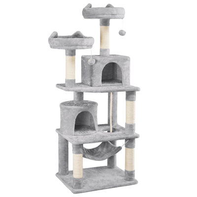 62.2" Siegfried Multi-Level Cat Tree for Small/Medium Cats