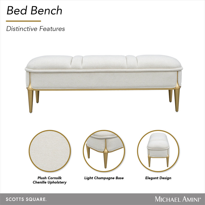 Scotts Square Accent Bench
