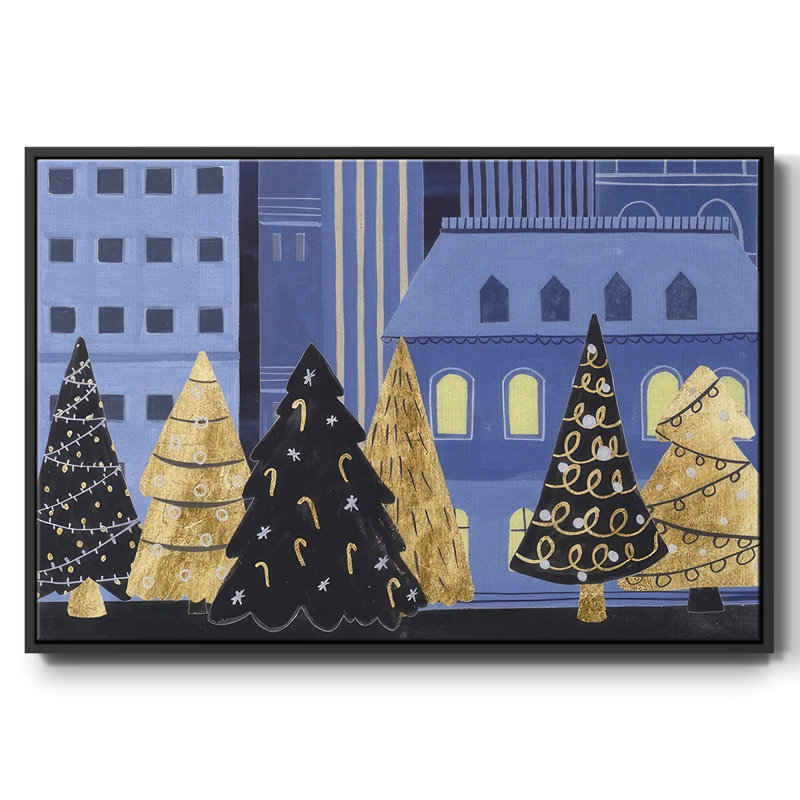 Collection «Holiday Night» A, Cadre noir, H 17 po x l 25 po x P 1,5 po