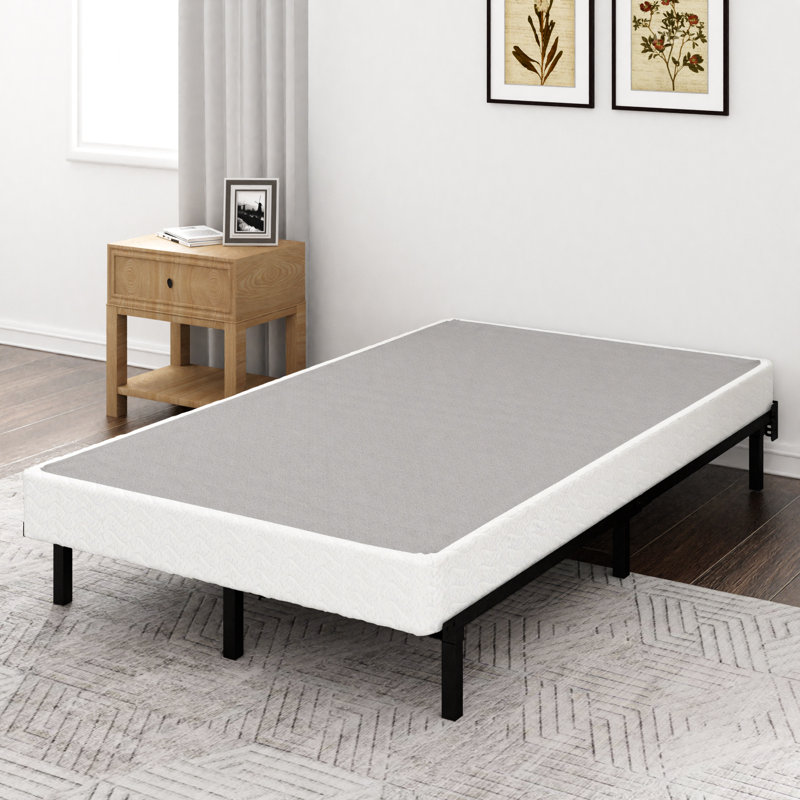 Easy Assembly Traditional Bamboo Box Spring - Multiple Sizes - Sleep by Wayfair™, Twin, Low Profile (4”)