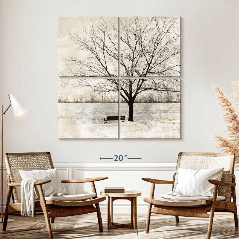 Arbre Harnek Bare Lonely, H 57 po x l 57 po