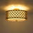 3 - Light Drum Semi Flush Mount