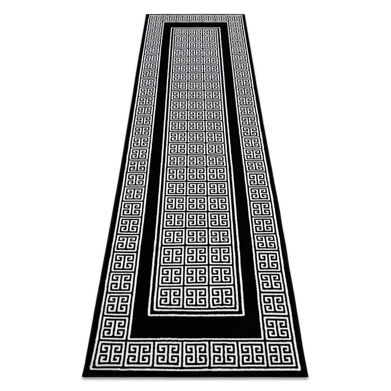 Runner Toshia Geometrisch Machine Tufted Area Rug, Runner 80 x 250cm