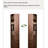 European Style Creative Solid Wood Bookcase