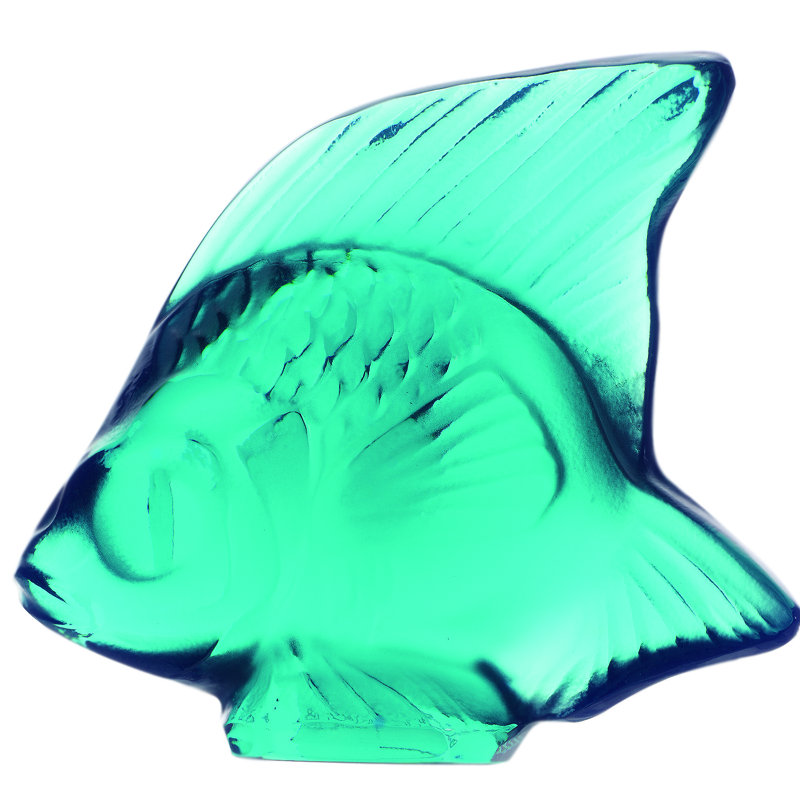 Fish Figurine, Turquoise