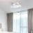 Radium 28-in Integrated LED Rectangular ETL Certified Semi Flush Ceiling Light