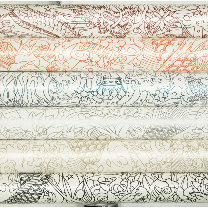 Les Papiers Wallpaper Double Roll, Argent