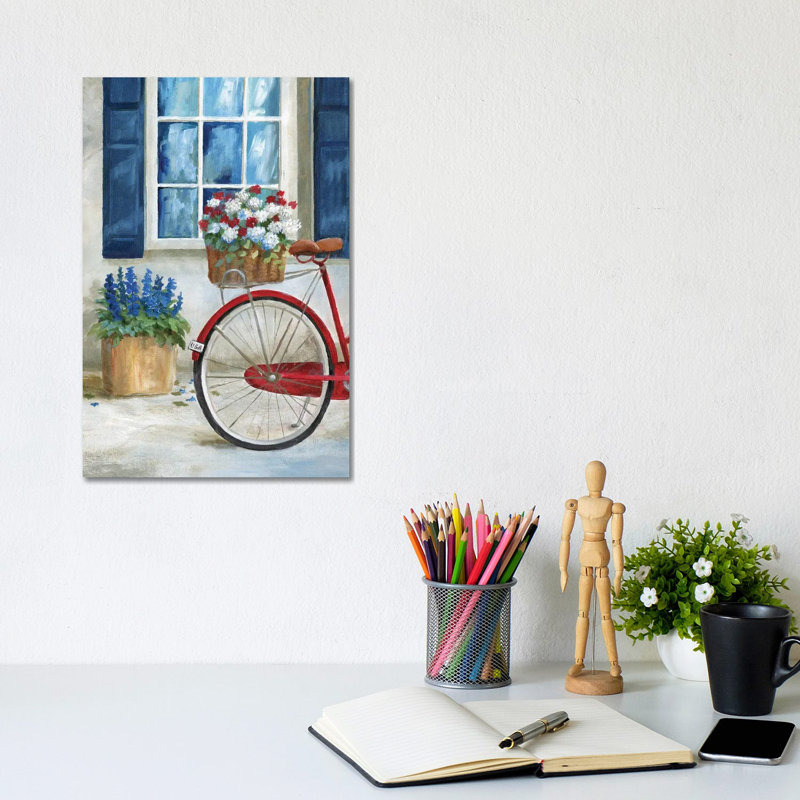 Summer Ride I By Nan - Wrapped Canvas Art Prints by Nan - Wrapped Canvas Gallery-Wrapped Canvas Giclée, 30.48cm H x 20.32cm W