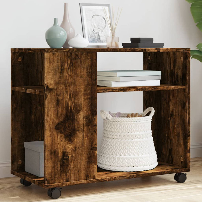 5-9 End Table, Smoked oak