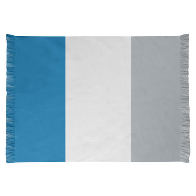 Tapis bleu/gris pour salle de football détroit
