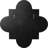 Adira Beveled Quatrefoil Wall Mirror