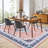 Rectangle Aryhanna Washable Ultra-Thin Vintage Area Rug-703058582