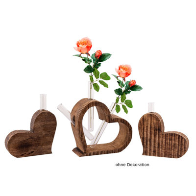 Charlestyn Wood Table Vase