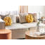 Alfaia Yellow Circular Cushion