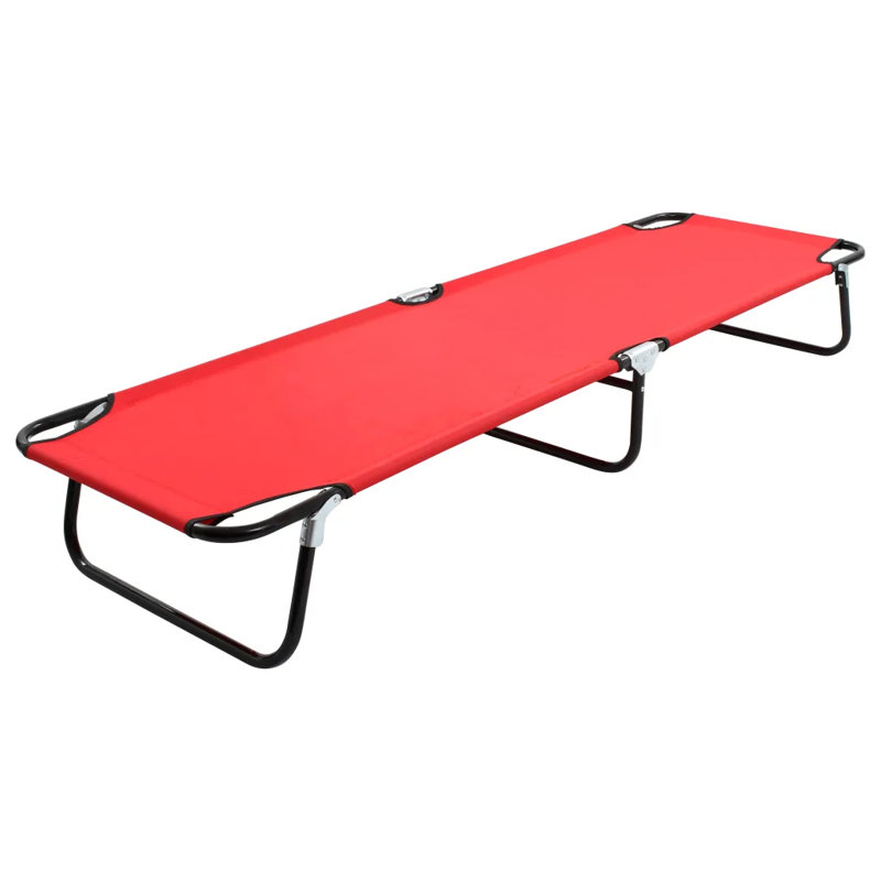 Elen 190cm Long Single Chaise, Red