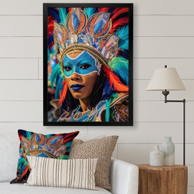 «New Orleans Mardi Gras Celebrations V», reproduction sur toile