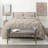 Double Brushed Pleated Duvet Cover Set-1115752269-1138794285