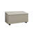 Kristiana 204 Gallon Water Resistant Wicker / Rattan Outdoor Deck Box with Metal Sled Base-57287879