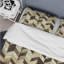 Ensemble de housse de couette moderne à motif de chevrons brun et beige II-109156184