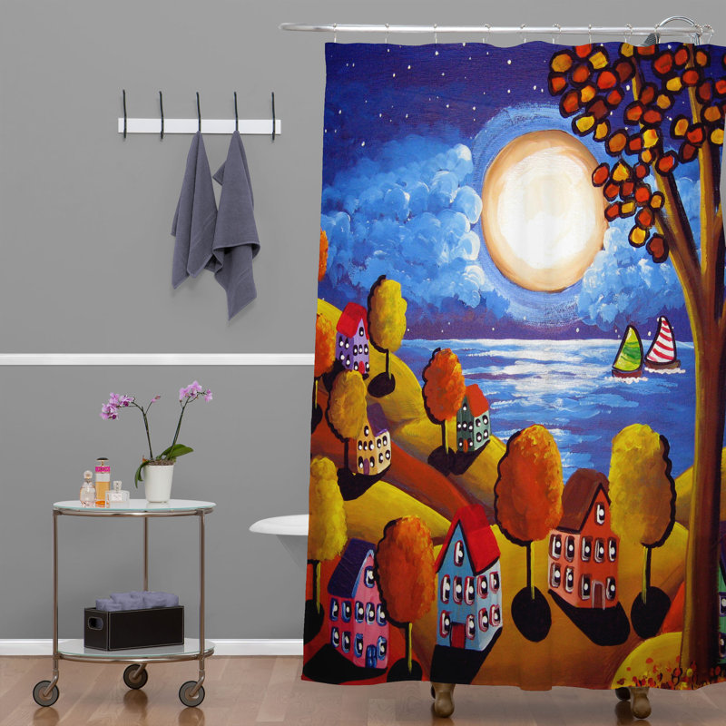 Faustine Floral Shower Curtain