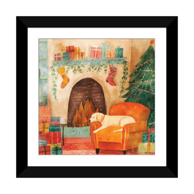 A Winter Rest - Reproduction d'art mural - Papier d'art encadré