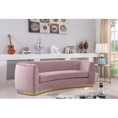 Breccan 91.5'' Velvet Sofa