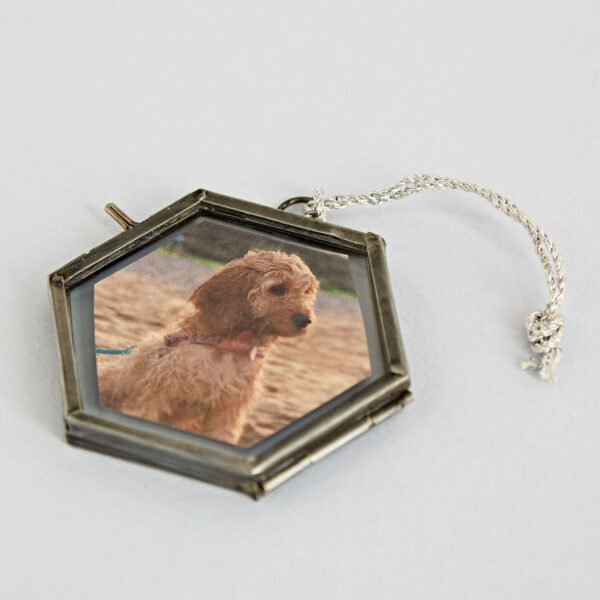 Single Picture Frame Metal Picture Frame, Antique Silver