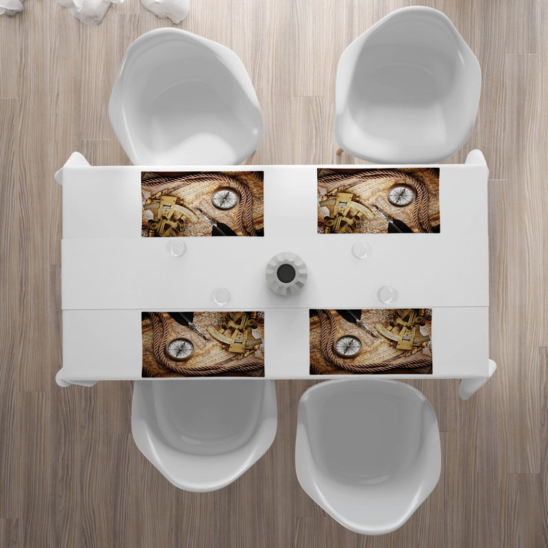 Polyester Abstract Rectangle Placemat