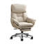 Chaise de bureau inclinable ergonomique en cuir de qualité supérieure avec repose-pieds