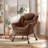 Abramson Lazy Chair, Modern Lounge Accent Chair with Armrests and a Side Pocket-119619609-114488494