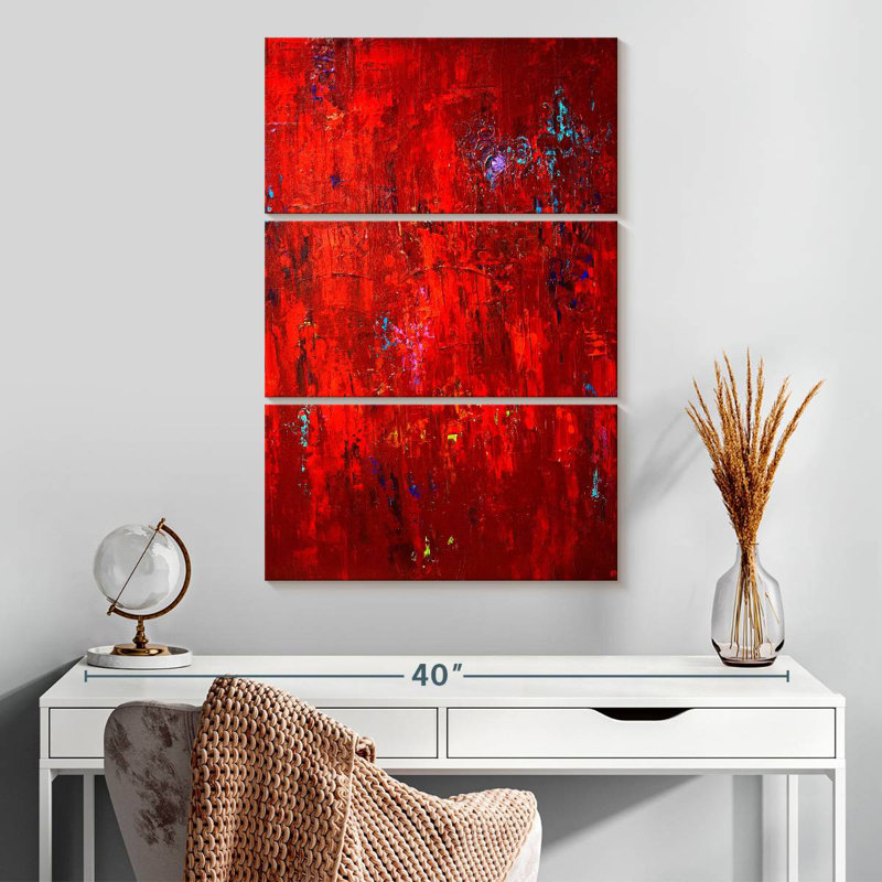 Avery Red I, 32" H x 20" W
