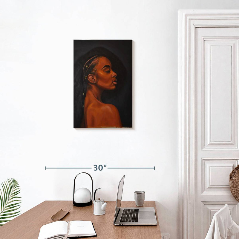 Leisha Black Pride I, 24" H x 16" W