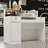 Adhamh 2-Drawer Wooden Reception Desk With Light