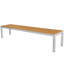 Banc de pique-nique en aluminium Vienna Backless-40344820-21808297