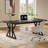 Metal Base Computer Desk-436471822-441314340