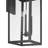 Seyler 31-inch 3-light Textured Black Exterior Wall Sconce with Clear Glass-1639467063-1639467066-1639467069