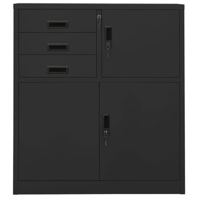 Office Cabinet 35.4" x 15.7" x 40.2" Steel