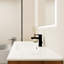 Le meuble-lavabo Kariotta 36 po avec lavabo, meuble-lavabo autoportant ou flottant est une option de conversion 36 * 18-00336IMO-1-F-BL9090B